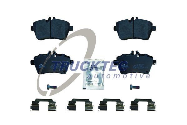 TRUCKTEC AUTOMOTIVE Комплект тормозных колодок, дисковый тормоз 02.35.148